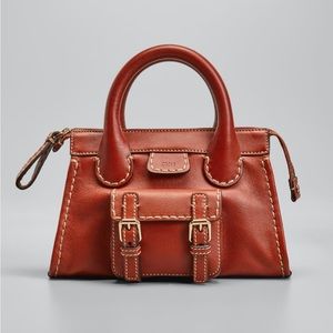 BRAND NEW CHLOE ✨ Edith mini buffalo leather satchel crossbody bag.